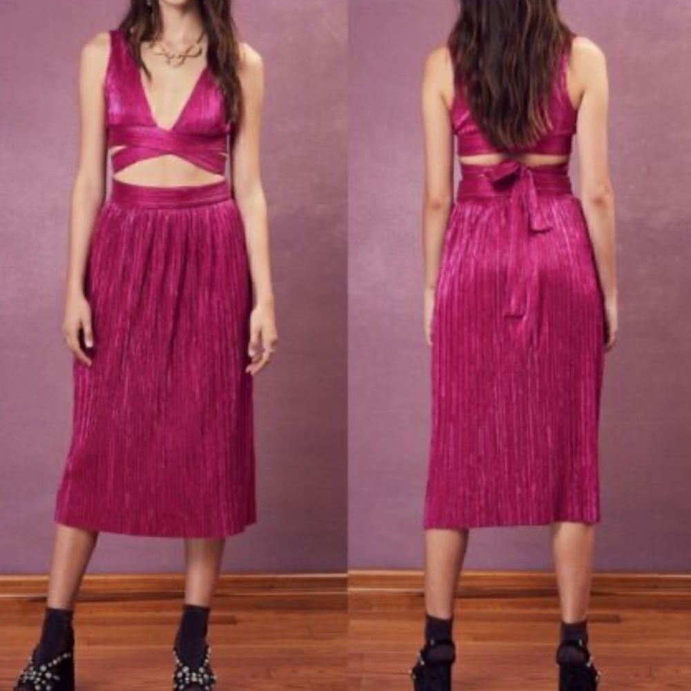 for love and lemons pink shimmer set